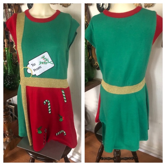 Vintage Christmas Dress HOST PICK 🎉 - Picture 2 of 8